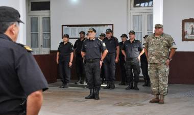 Se realizó un acto por el 118 aniversario de la Policía de Establecimientos Navales