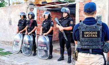 En un allanamiento cayó un hombre acusado de vender drogas