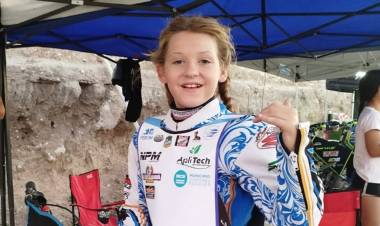 Magdalena Bouscayrol finalizó con un buen desempeño el Internacional de Speedway