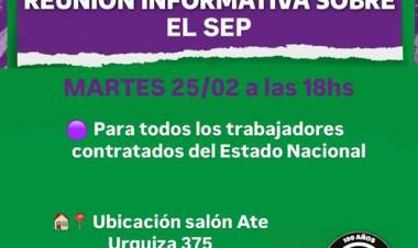 ATE Punta Alta brindará asesoramiento para los contratados que deban rendir examen