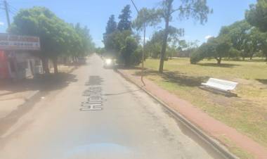 Un joven fue herido de arma blanca en la Plaza Moreno de Ciudad Atlántida