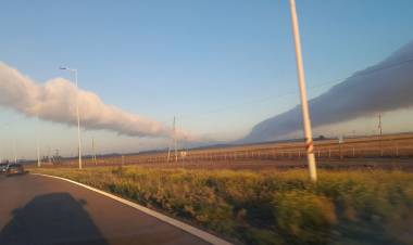 Un espectáculo en el cielo: las nubes que sorprendieron a la ciudad en la mañana del martes