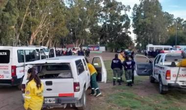 Búsqueda de Delfina Hecker: amplio despliegue de Bomberos y Policía en Villa del Mar