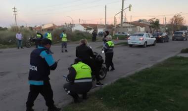 En un operativo de control se secuestraron 6 motos 