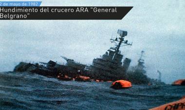 43 años del hundimiento del Crucero ARA “General Belgrano”