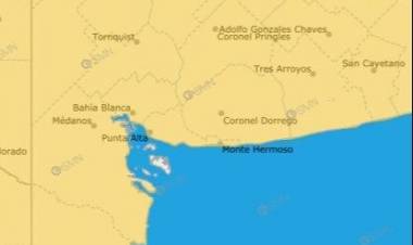 Se intensifica el alerta por vientos fuertes para la noche del sábado en Coronel Rosales y la región