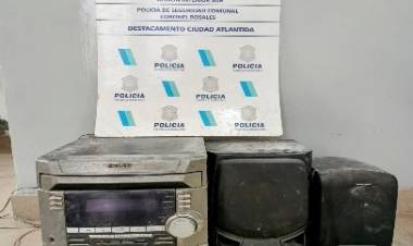 La Policía encontró un equipo de audio y busca a su propietario