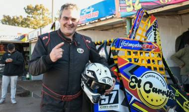 Midget: Pilotos rosaleños disputaron la fecha 1 del Campeonato Invernal 2025