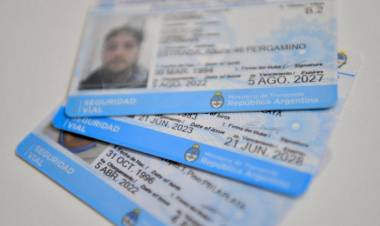 Aseguran que es “por razones políticas” que Nación no envía los insumos para las licencias de conducir