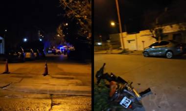 Ex pareja le robó el celular, ella lo persiguió en su auto y todo terminó en un accidente de tránsito