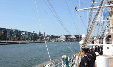 Ámsterdam recibió a la Fragata ARA “Libertad”