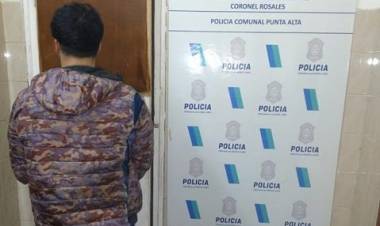 Un delincuente fue detenido por tentativa de robo, daño y amenazas