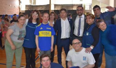 El Gobernador Kicillof oficializó la entrega de un terreno a CINDI