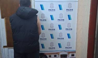 Un hombre fue aprehendido por violencia de género contra su pareja