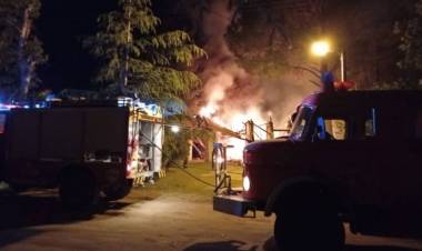 Pérdidas totales en el incendio de la capilla de Pehuen Co