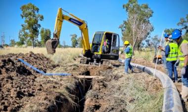 Reactivan una obra clave para el abastecimiento de agua