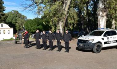 La Brigada de Explosivos celebró su 46 aniversario