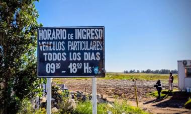 El predio de Residuos Sólidos Urbanos establece horario para vehículos particulares