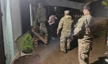 Ciclón extratropical: la Armada Argentina evacuó a 12 personas en Villa del Mar