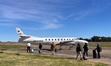 Después de más de 20 años, Tres Arroyos vuelve a ofrecer un servicio de vuelos comerciales a CABA