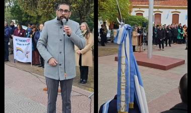 Intendente Aristimuño: “Invito a cada vecino a pensar y construir un Rosales distinto”