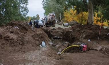 Intensa jornada de obras y mantenimiento en distintos sectores de Coronel Rosales