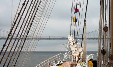 La ciudad portuaria de Baltimore recibió a la fragata ARA “Libertad”