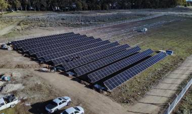 Avanza la construcción del Parque Solar de Pehuen Co