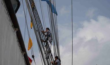 La fragata ARA “Libertad” arribó a San Juan de Puerto Rico