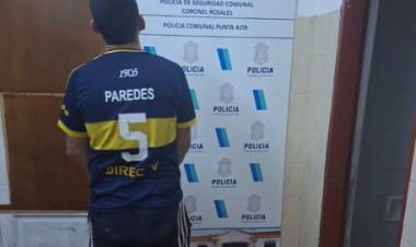 Aprehendieron a un hombre acusado de agredir a su expareja y causar daños en una vivienda
