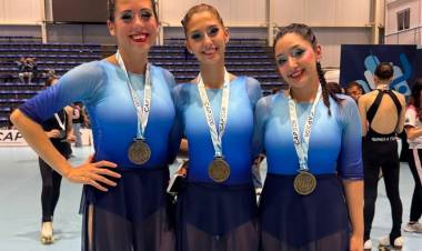 Patinadoras Puntaltenses volvieron a consagrarse campeonas nacionales