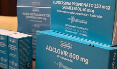 Medicamentos para fortalecer la atención sanitaria en Coronel Rosales