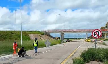 Ruta Nacional 3: Vialidad Nacional pide circular con precaución en dos sectores por trabajos de reparación