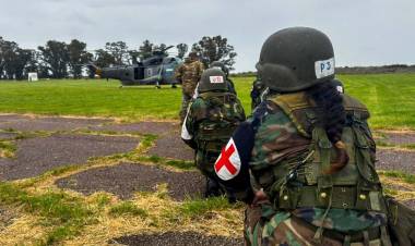 Finalizó el curso de Adiestramiento Sanitario en Ambiente Operacional Naval