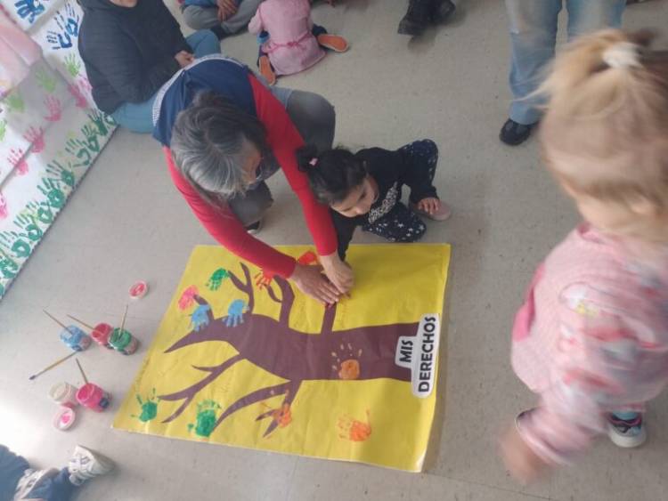 Gran cantidad de actividades en los Jardines Maternales Municipales en el mes de la Niñez 