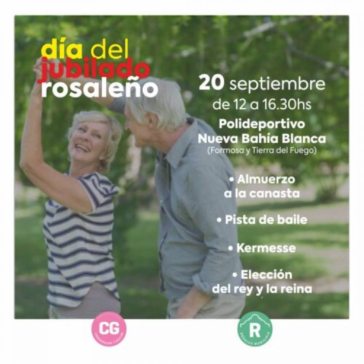 El Municipio invita a celebrar el “Día del Jubilado” con actividades en el Poli de Nueva Bahía Blanca