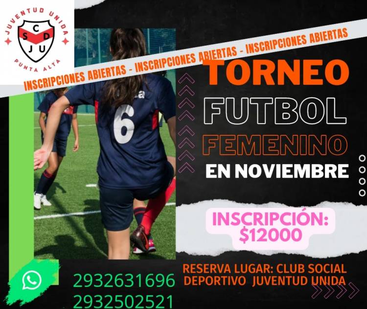 Se realizará un torneo de Fútbol Femenino en Punta Alta