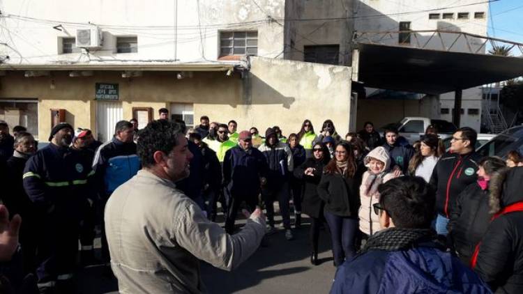 Comenzó el nuevo paro de trabajadores municipales