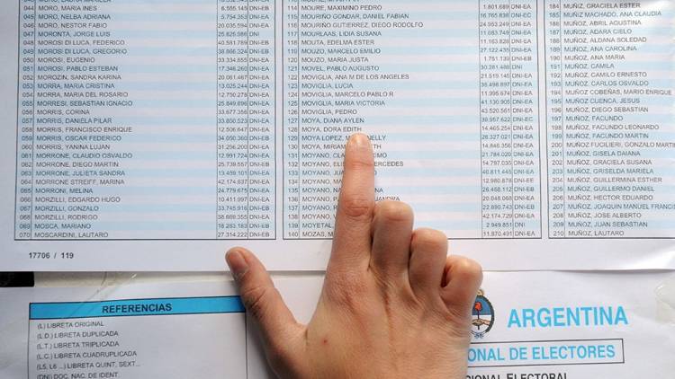 Ya se puede consultar el padrón para las elecciones 2023