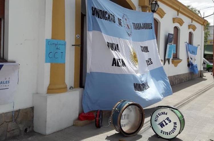 A las 21 horas del domingo comienza el Paro del Sindicato de Trabajadores Municipales