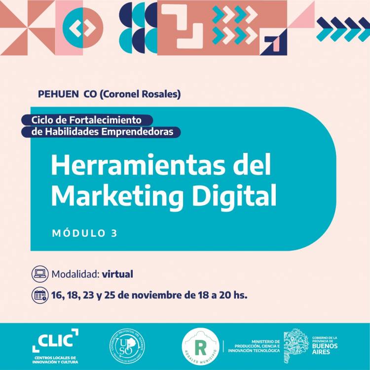 Continúa el Ciclo Fortalecimiento de Habilidades Emprendedoras en Pehuen Co 