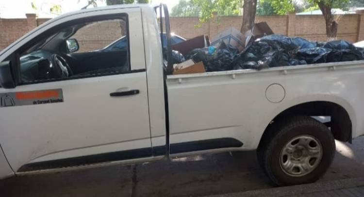 El STM realizó una denuncia ante la Policia Ecológica tras encontrar residuos patológicos en una camioneta municipal