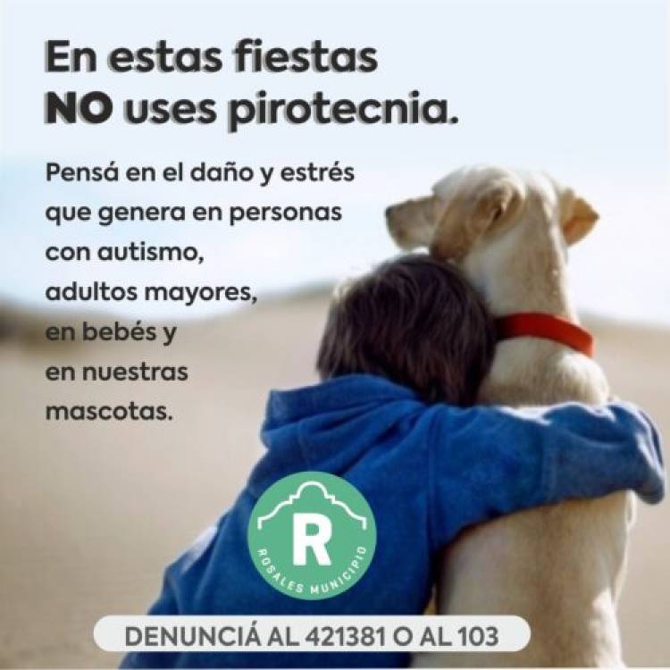 El Municipio de Coronel Rosales recuerda que está totalmente prohibida la compra y venta de pirotecnia