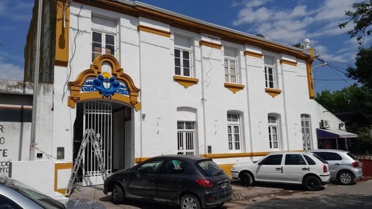 Finalizó la refacción del frente de la Comisaría local a cargo del Municipio de Coronel Rosales