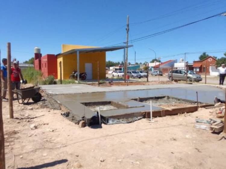 Se inició la construcción del nuevo edificio para el Destacamento Policial de Zona Sur 