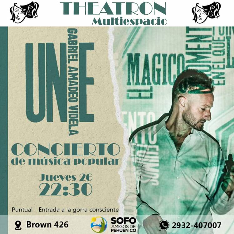 Se realizará un concierto musical popular en Pehuen Co