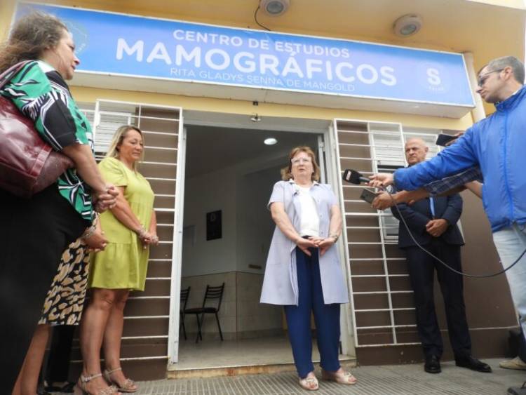 El Centro de Estudios Mamográficos del Hospital Municipal rinde homenaje a Rita Mangold