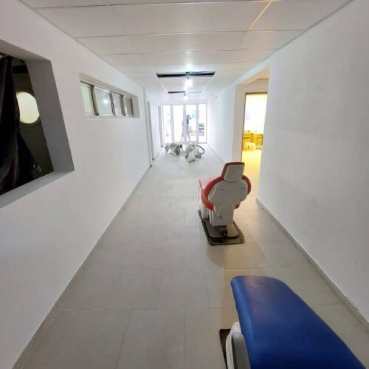 Concluyó una nueva etapa de la ampliación del Hospital Municipal Eva Perón