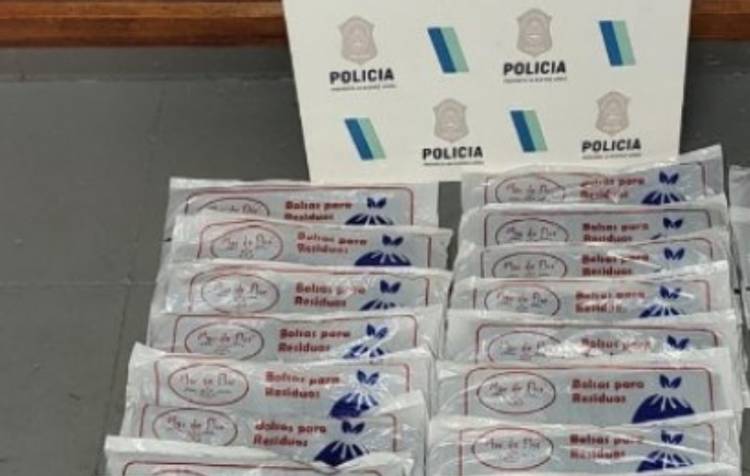 Dos personas fueron detenidas por venta ambulante