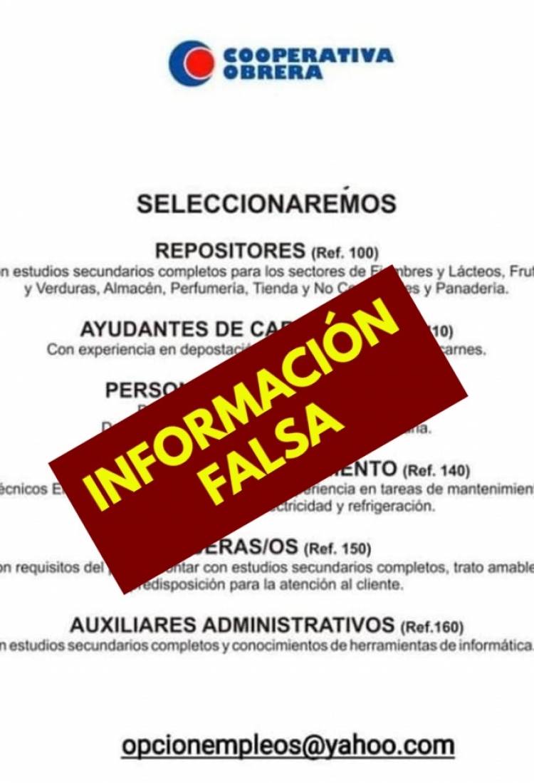 Alerta por estafas virtuales sobre oportunidades laborales
